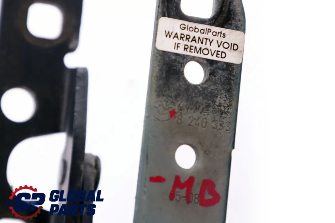 Left N/S Engine Hood Hinge Monacoblau Metallic to BMW 7 Series E65 E66 E67 with Part number 8240333 BMW 7 Series E65 E66 E67 Left N/S Engine Hood Hinge Monacoblau Metallic - SKU 8240333-MB - Part number 8240333