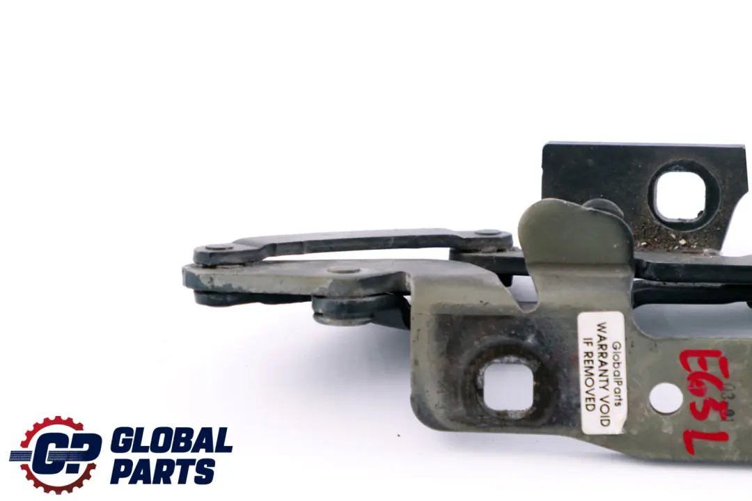 BMW 7 Series E65 E66 E67 Left N/S Engine Hood Hinge Oxford Green 2 - SKU 8240333-OXF - Part number 8240333