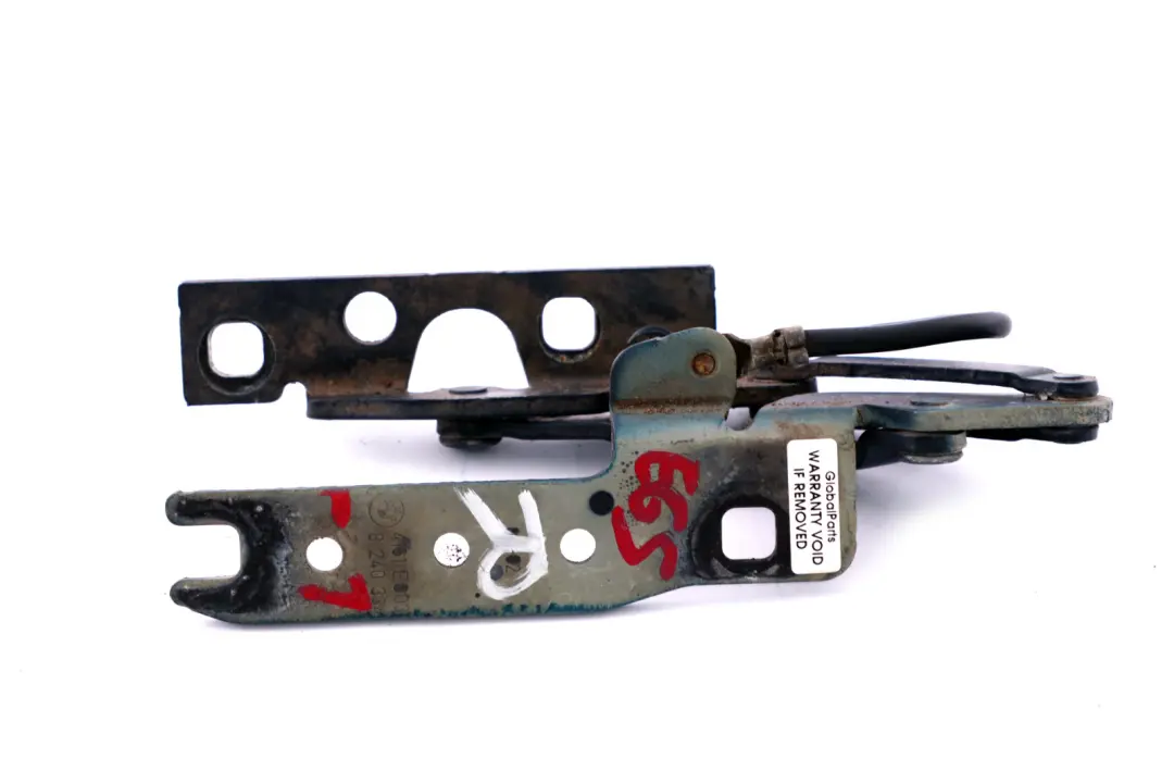 Scharnier Frontklappe Rechts Orientblau Blau für BMW 7 er E65 mit Teilenummer 8240334 BMW 7 er E65 Scharnier Frontklappe Rechts Orientblau Blau - SKU 8240334-1 - Teilenummer 8240334