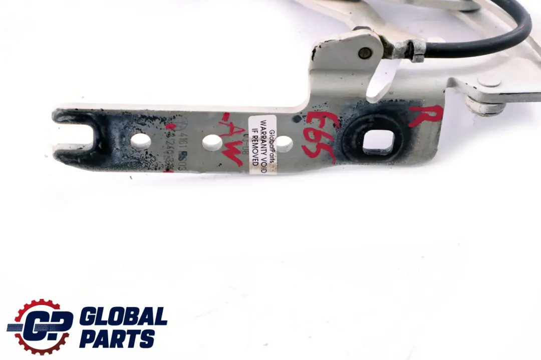 BMW 7 er E65 Scharnier Frontklappe Rechts Alpinweiss 3 - SKU 8240334-AW - Teilenummer 8240334