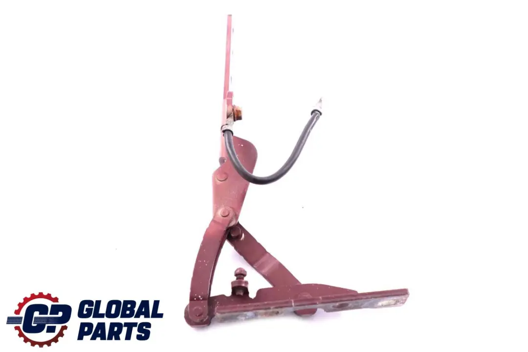 BMW 7 Series E65 Engine Hood Bonnet Right O/S Hinge Barberarot Red A39 - SKU 8240334-BAR - Part number 8240334
