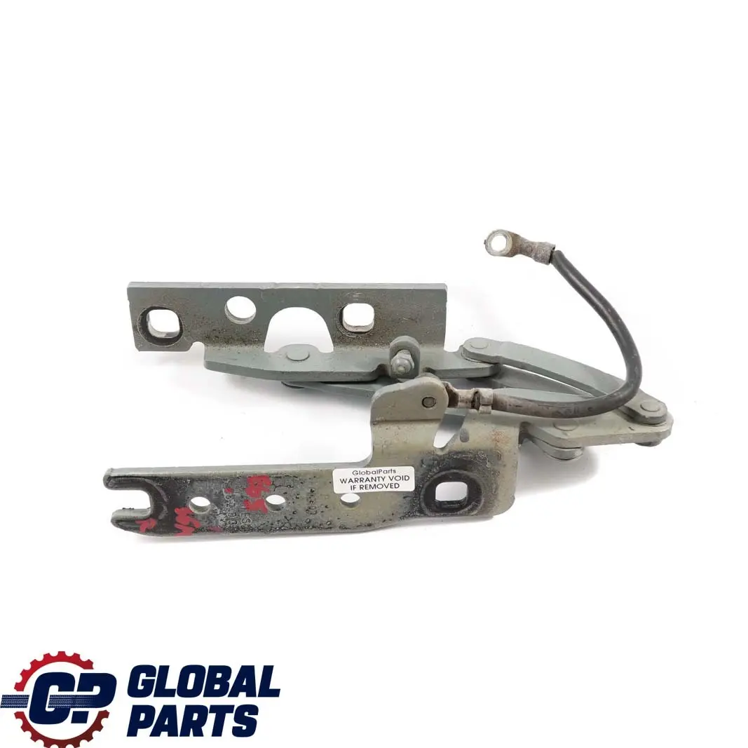 BMW 7 er E65 Scharnier Frontklappe Rechts Schiefergruen Metallic 449 - SKU 8240334-SGM - Teilenummer 8240334
