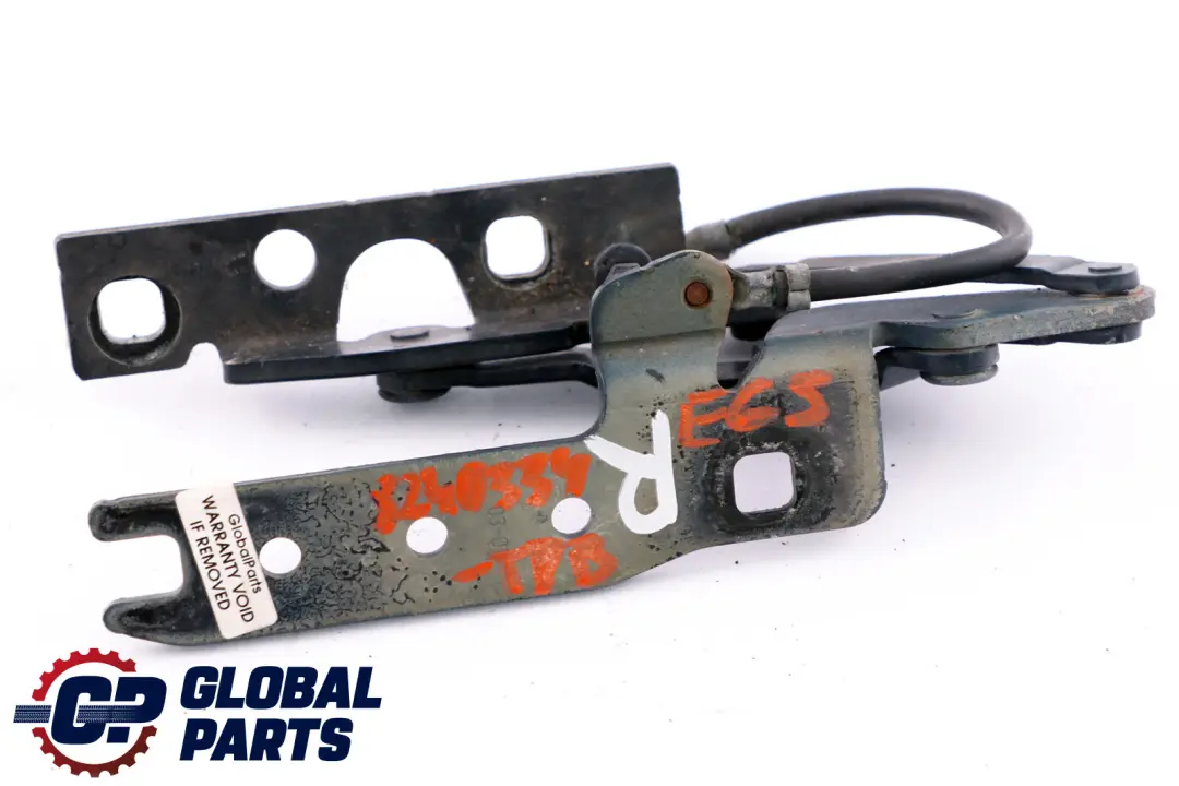 BMW E65 Engine Hood Bonnet Right O/S Hinge Toledoblau - 482 - SKU 8240334-TDB - Part number 8240334
