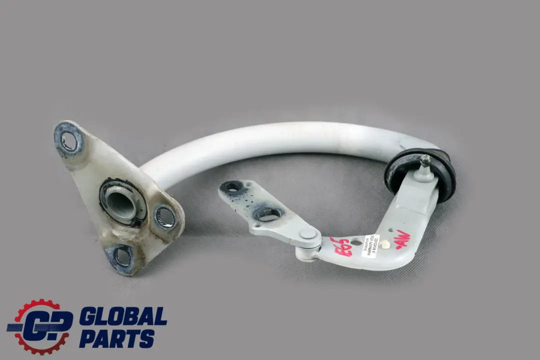 BMW 7 Series E65 E66 E67 Left Trunk Lid Hinge Alpinweiss 3 - SKU 8240339-AW - Part number 8240339