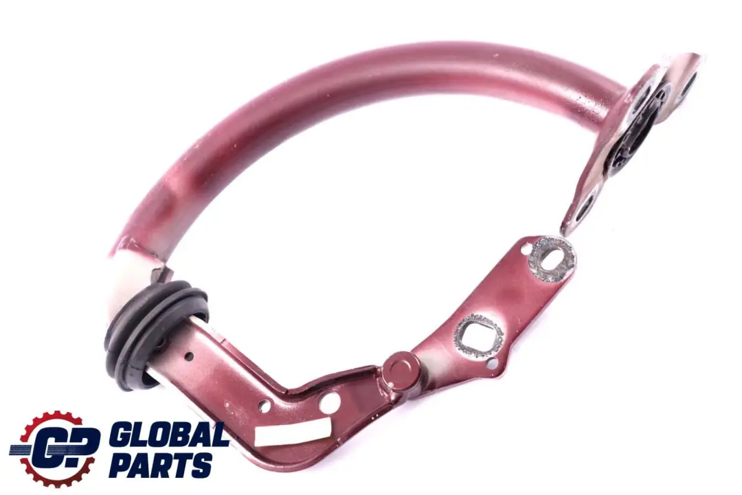 BMW E65 E66 Rear Trunk Lid Hinge Left N/S Barberarot Barbera Red A39 - SKU 8240339-BAR - Part number 8240339