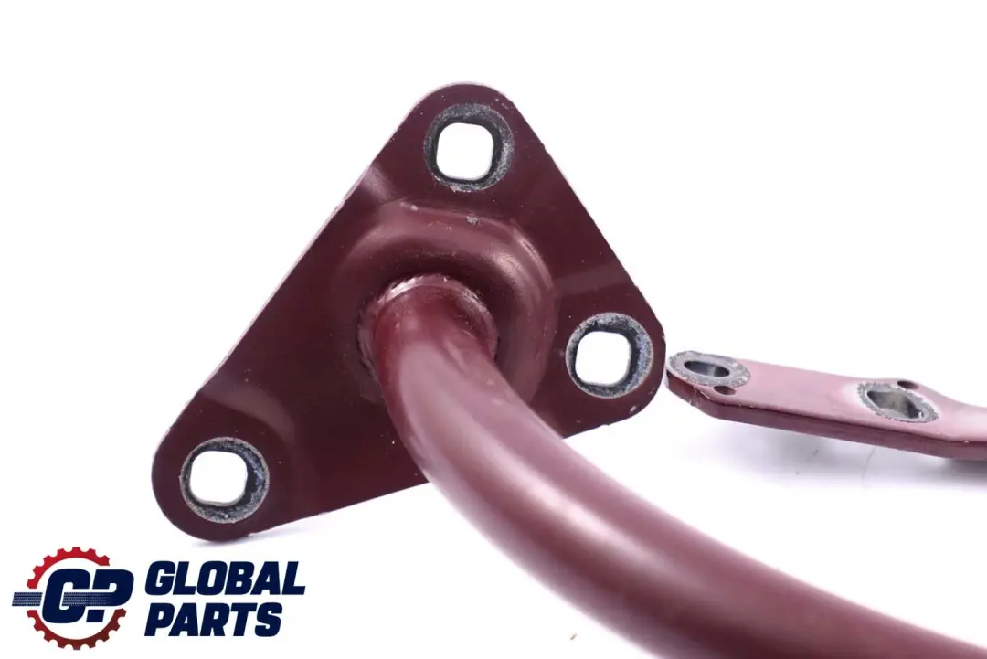 BMW E65 E66 Rear Trunk Lid Hinge Left N/S Barberarot Barbera Red A39 - SKU 8240339-BAR - Part number 8240339