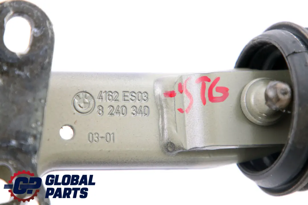BMW 7 Series E65 E66 E67 Left Trunk Lid Hinge Sterlinggrau Metallic - SKU 8240339-STG - Part number 8240339