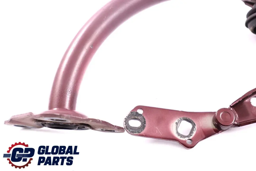BMW E65 E66 Trunk Lid Hinge Barberarot Barbera Red - A39 Right O/S - SKU 8240340-BAR - Part number 8240340