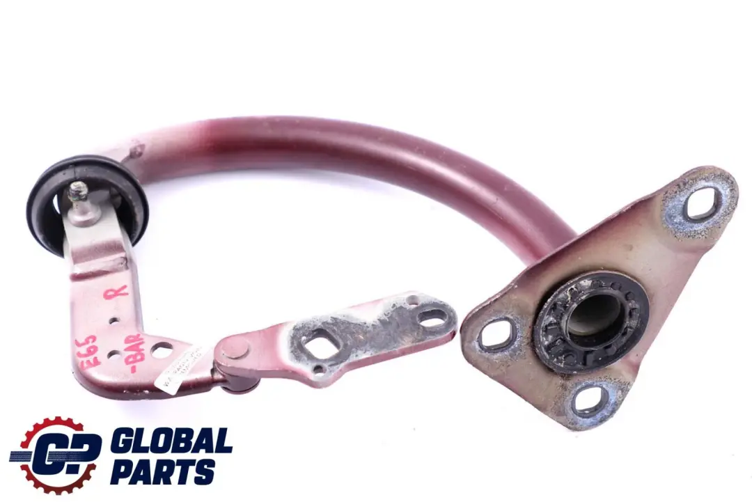 BMW E65 E66 Trunk Lid Hinge Barberarot Barbera Red - A39 Right O/S - SKU 8240340-BAR - Part number 8240340