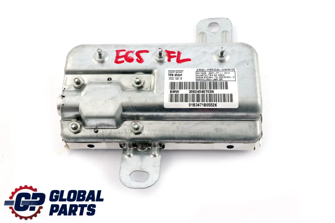 Tür Airbag Modul Vorne Links für BMW E65 E66 mit Teilenummer 8240467 BMW E65 E66 Tür Airbag Modul Vorne Links - SKU 8240467 - Teilenummer 8240467