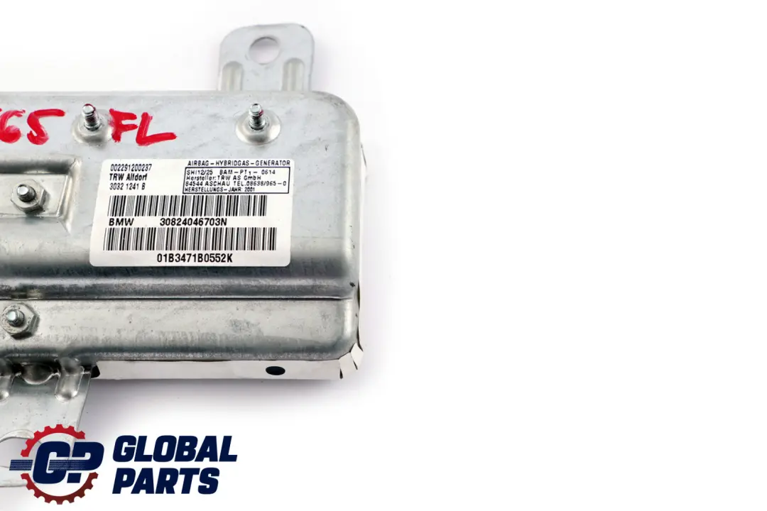 BMW E65 E66 Tür Airbag Modul Vorne Links - SKU 8240467 - Teilenummer 8240467