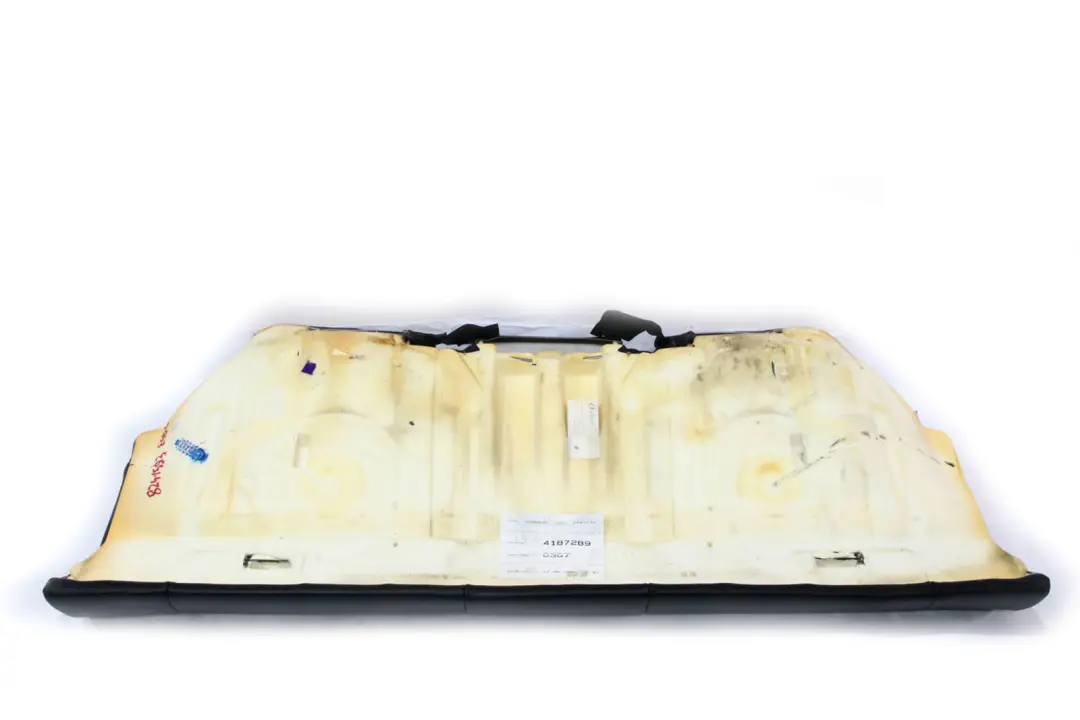 Reihe E46 Rücksitz Hinten Sitz Bank Bezug Leder Montana Schwarz für BMW 3 mit Teilenummer 8241593 BMW 3 Reihe E46 Rücksitz Hinten Sitz Bank Bezug Leder Montana Schwarz - SKU 8241593 - Teilenummer 8241593