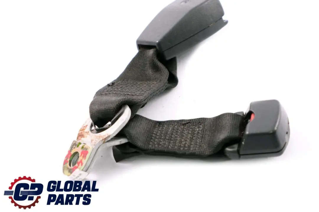 Left N/S Seat Lower Belt Tensioner Buckle to BMW E46 Saloon Coupe Rear with Part number 8242767 BMW E46 Saloon Coupe Rear Left N/S Seat Lower Belt Tensioner Buckle - SKU 8242767 - Part number 8242767