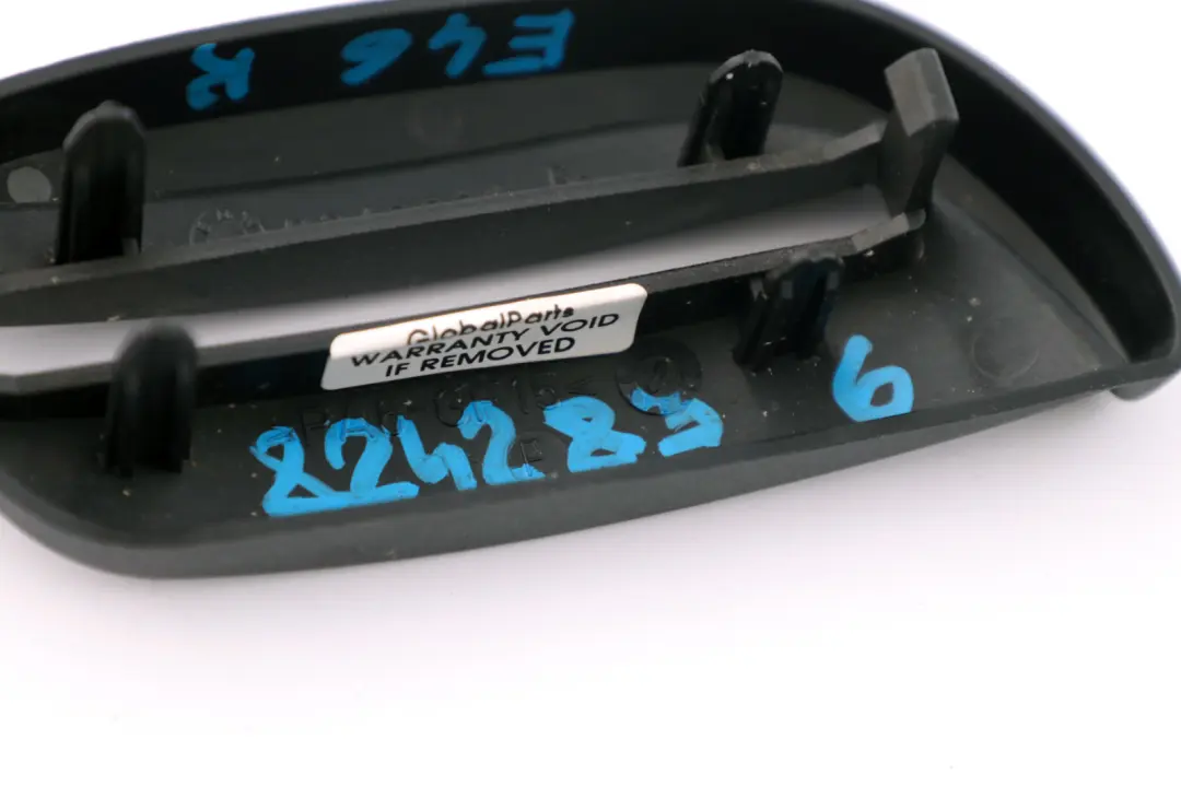 BMW 3 Series E46 Front Seat Trim Covering Right O/S Black 8242834 - SKU 8242836 - Part number 8242836