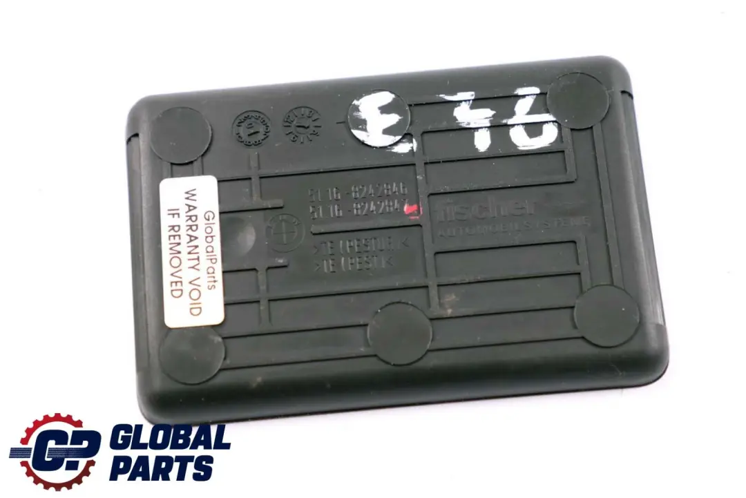 BMW 3 Series E46 Centre Console Rubber Storage Tray Insert Mat Rear - SKU 8242847 - Part number 8242847