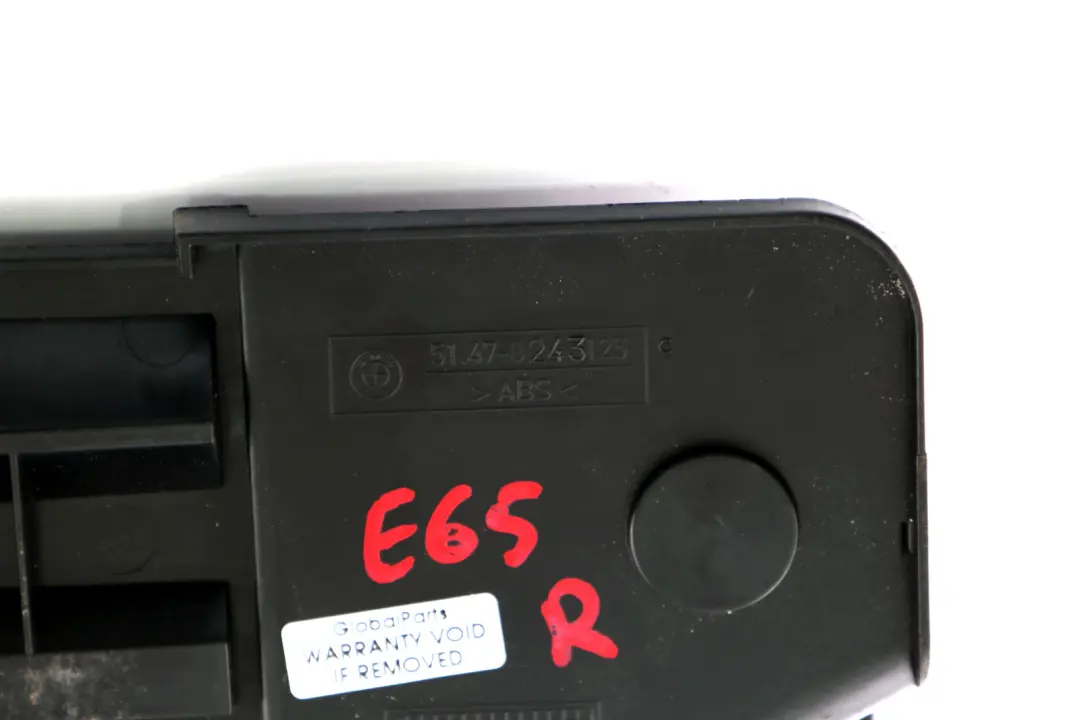  *BMW 7 er E65 E66 Unterlage Gepäckraummatte Rechts - SKU 8243125 - Teilenummer 8243125