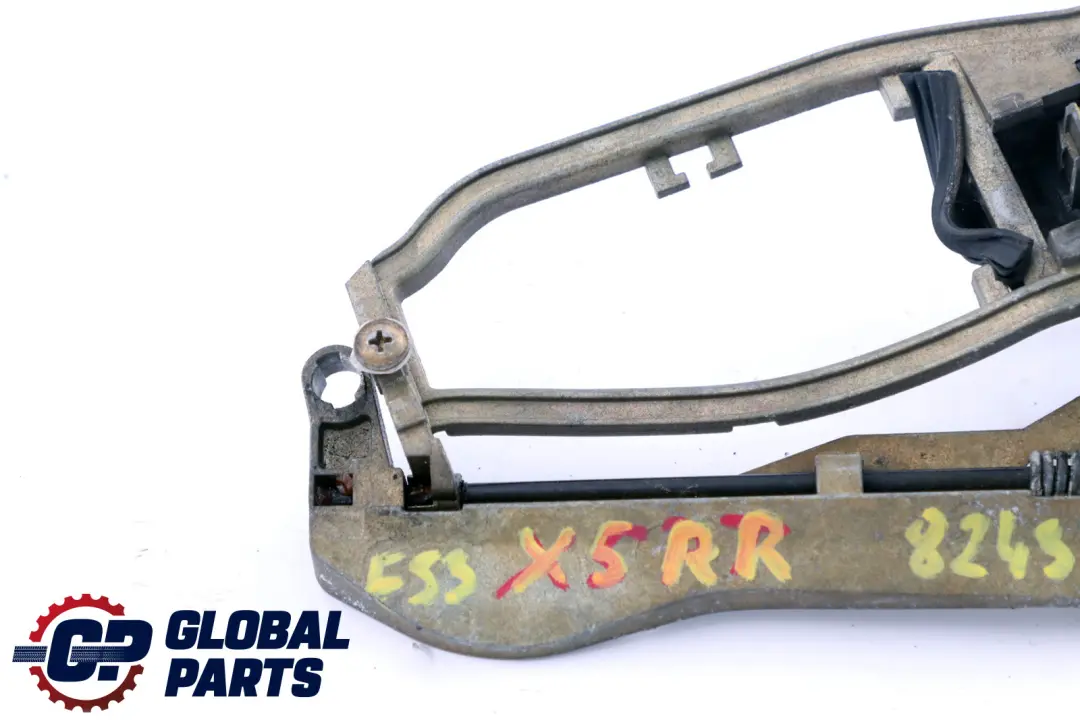 Porta Posteriore Destra Cavo Porta Maniglia Esterna per BMW X5 E53 con numero di parte 8243636 BMW X5 E53 Porta Posteriore Destra Cavo Porta Maniglia Esterna - SKU 8243636-1 - Numero di parte 8243636