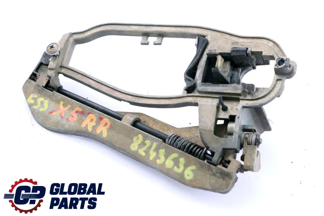 BMW X5 Fila E53 Supporto Maniglia Porta Esterna Posteriore Destra - SKU 8243636 - Numero di parte 8243636