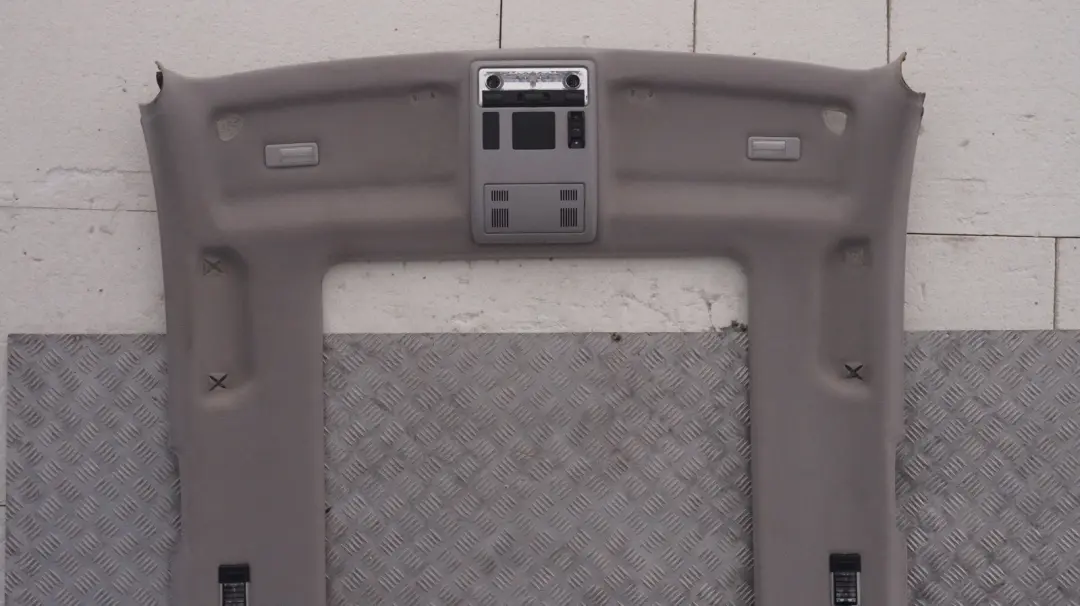 Genuine BMW X5 Series E53 Panorama Headlining Moulded Roof Lining Hellgrau Grey to with Part number 7068293 Genuine BMW X5 Series E53 Panorama Headlining Moulded Roof Lining Hellgrau Grey - SKU 8243730 - Part number 7068293