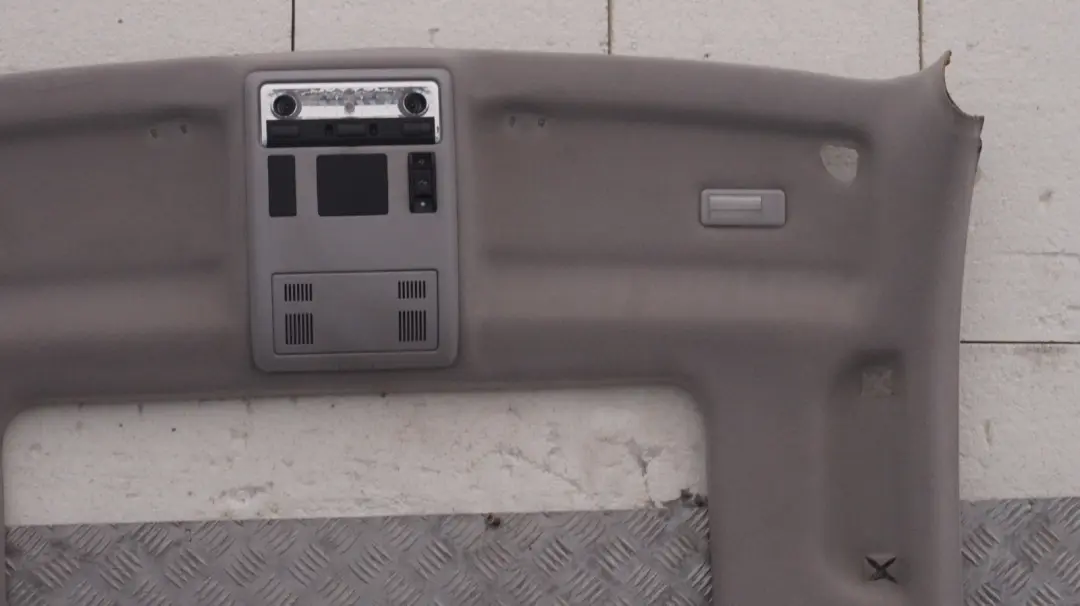Genuine BMW X5 Series E53 Panorama Headlining Moulded Roof Lining Hellgrau Grey to with Part number 7068293 Genuine BMW X5 Series E53 Panorama Headlining Moulded Roof Lining Hellgrau Grey - SKU 8243730 - Part number 7068293