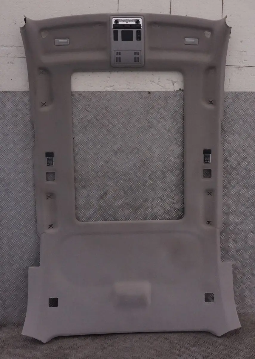 Genuine BMW X5 Series E53 Panorama Headlining Moulded Roof Lining Hellgrau Grey to with Part number 7068293 Genuine BMW X5 Series E53 Panorama Headlining Moulded Roof Lining Hellgrau Grey - SKU 8243730 - Part number 7068293