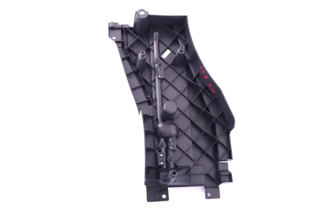 BMW X5 er E53 Auflage Längsträger Vorne Links Schwarz - SKU 8244763 - Teilenummer 8244763