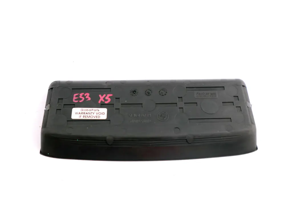 BMW X5 E53 Alfombrilla Consola Trasera Goma 5116 - SKU 8247119 - Número de pieza 8247119