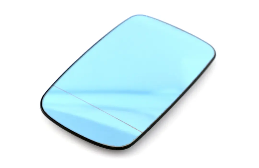 BMW 3 7 Series E46 E65 E66 Left N/S Wing Mirror Glass Heated Blue - SKU 8247131 - Part number 8247131