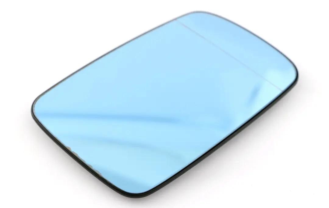 Left N/S Wing Mirror Glass Heated Blue to BMW 3 7 Series E46 E65 E66 with Part number 8247131 BMW 3 7 Series E46 E65 E66 Left N/S Wing Mirror Glass Heated Blue - SKU 8247131 - Part number 8247131