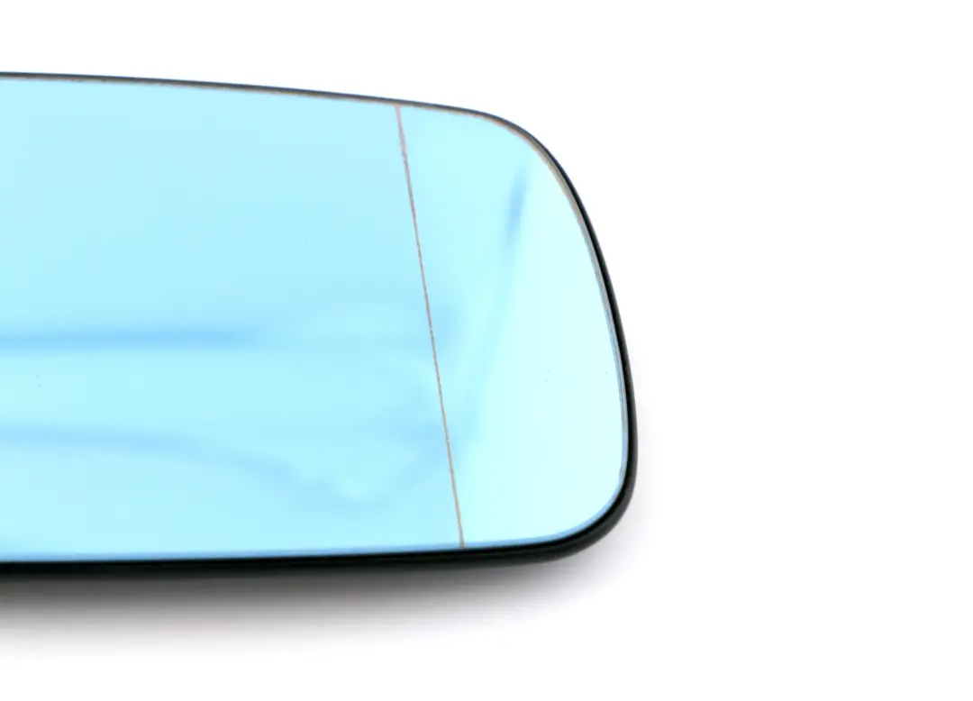 BMW 3 7 Series E46 E65 E66 Left N/S Wing Mirror Glass Heated Blue - SKU 8247131 - Part number 8247131