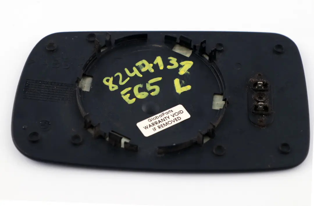 Left N/S Wing Mirror Glass Heated Blue to BMW 3 7 Series E46 E65 E66 with Part number 8247131 BMW 3 7 Series E46 E65 E66 Left N/S Wing Mirror Glass Heated Blue - SKU 8247131 - Part number 8247131