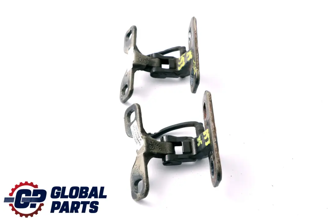 BMW X5 Series E53 Boot Trunk Left Right N/O/S Upper Hinges Set Black Sapphire - SKU 8247667-BS - Part number 8247667