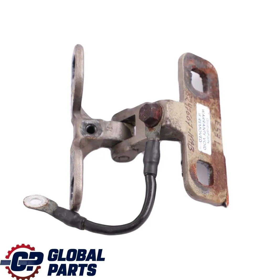 BMW X5 Series E53 Boot Trunk Lid Left Upper Hinge N/S Kalahari Beige Metallic - SKU 8247667-KAB - Part number 7006121