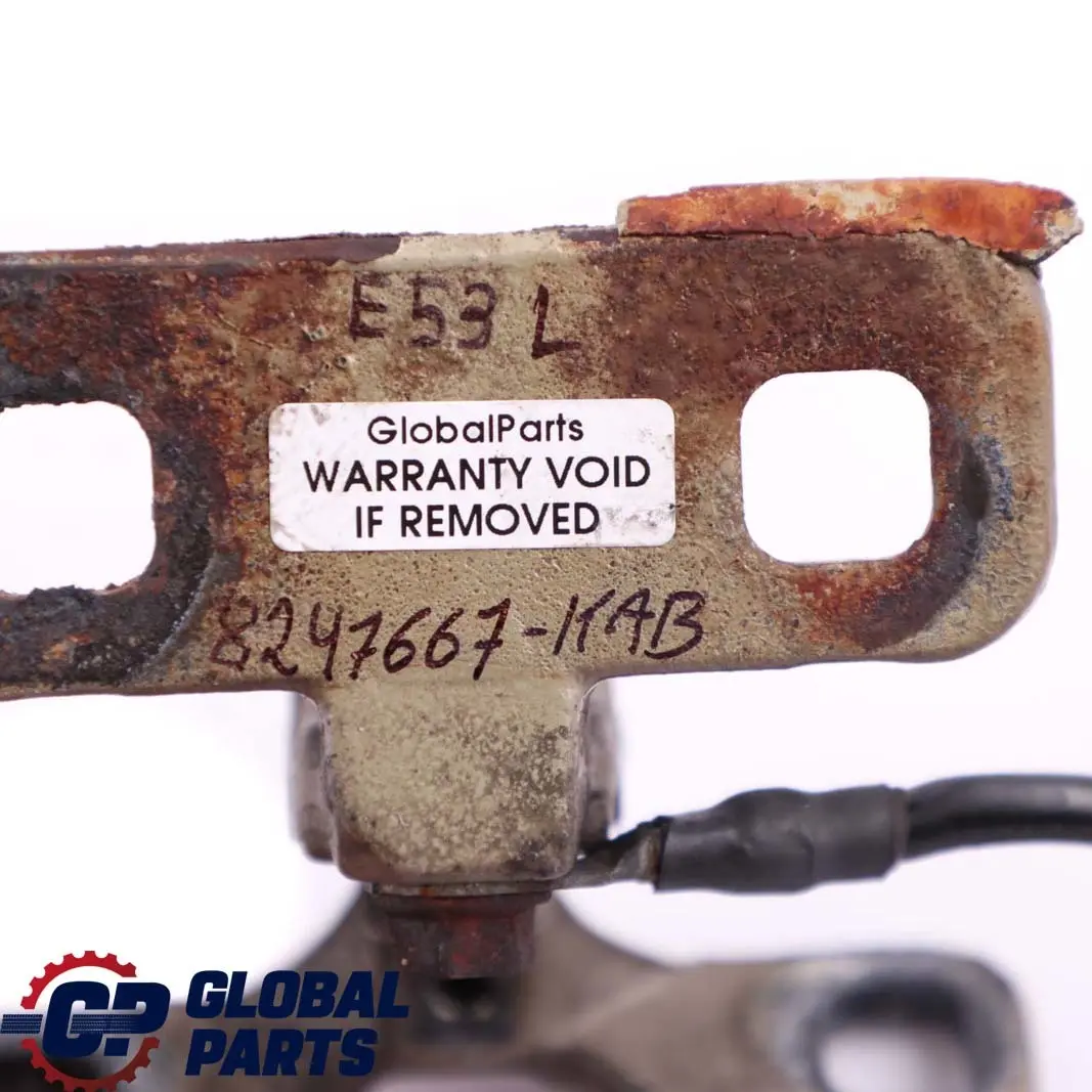 BMW X5 Series E53 Boot Trunk Lid Left Upper Hinge N/S Kalahari Beige Metallic - SKU 8247667-KAB - Part number 7006121