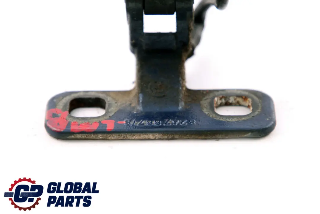 BMW X5 E53 Coperchio Del Bagagliaio Cerniera Superiore Sinistra Le Mans Blau 381 - SKU 8247667-LMB - Numero di parte 8247667