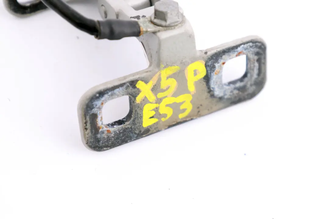 Boot Trunk Lid Right Upper Hinge O/S Titansilber Silver to BMW X5 E53 with Part number 8247668 BMW X5 E53 Boot Trunk Lid Right Upper Hinge O/S Titansilber Silver - SKU 8247668-1 - Part number 8247668