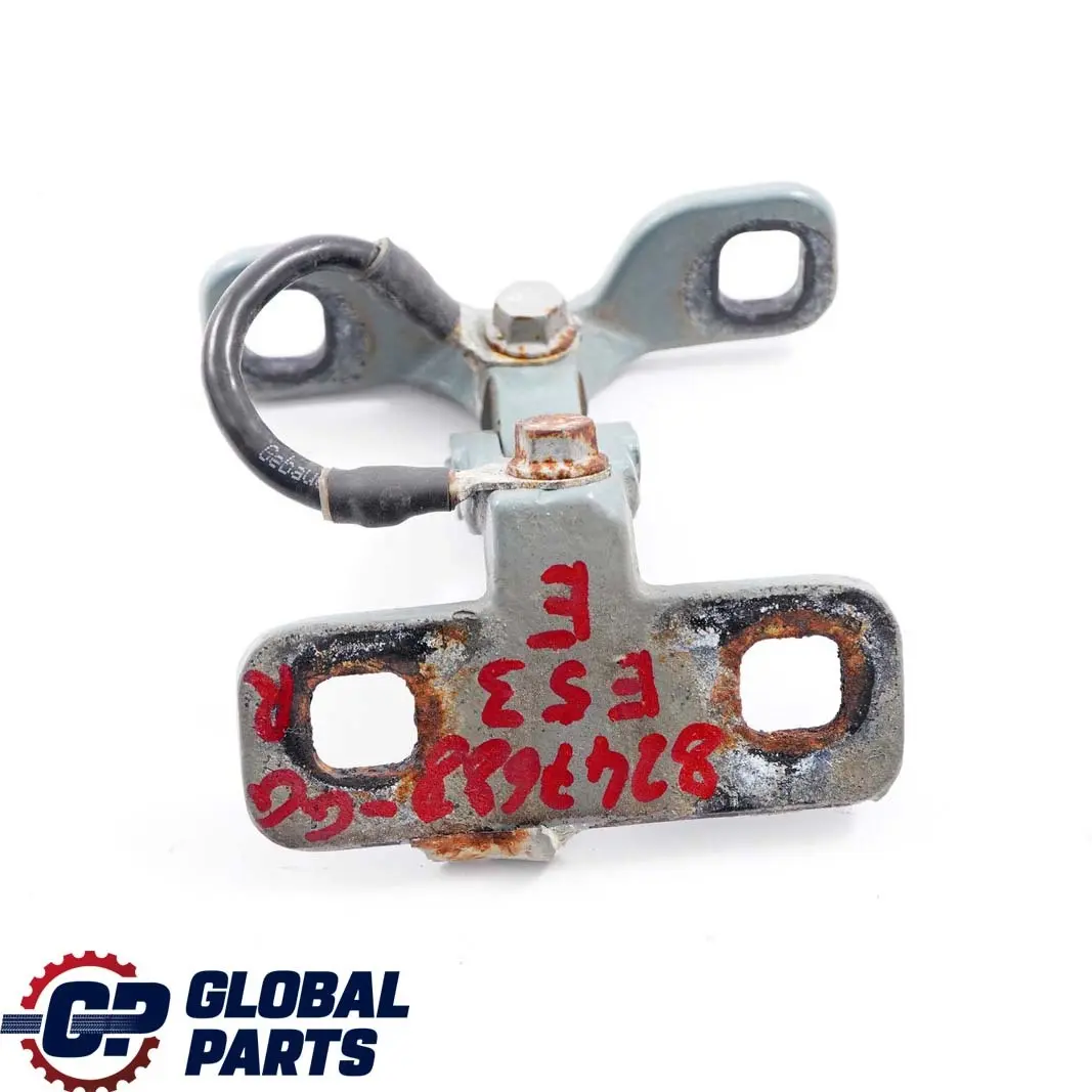 BMW X5 E53 Boot Trunk Lid Right Upper Hinge O/S Graugruen Grey Green - 442 - SKU 8247668-GG - Part number 7006122