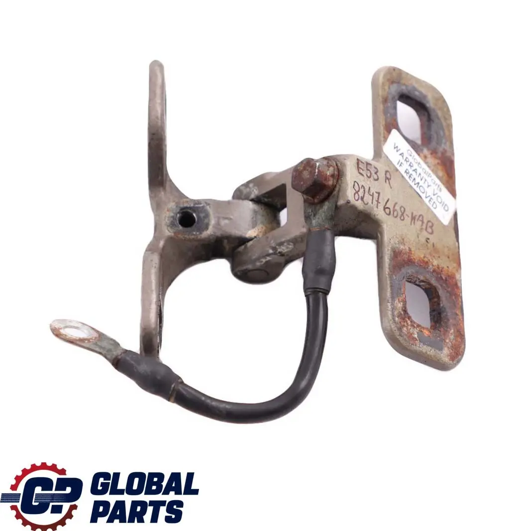 BMW X5 E53 Boot Trunk Lid Right Upper Hinge O/S Kalahari Beige Metallic 481 - SKU 8247668-KAB - Part number 7006122