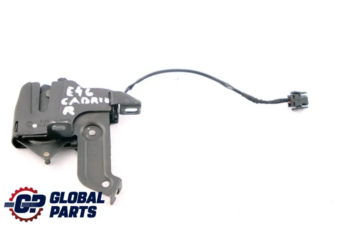 Mécanisme verrouillage rabat capote droite pour BMW E46 à propos du numéro de pièce 8248314 BMW E46 Mécanisme verrouillage rabat capote droite - SKU 8248314 - Numéro de pièce 8248314