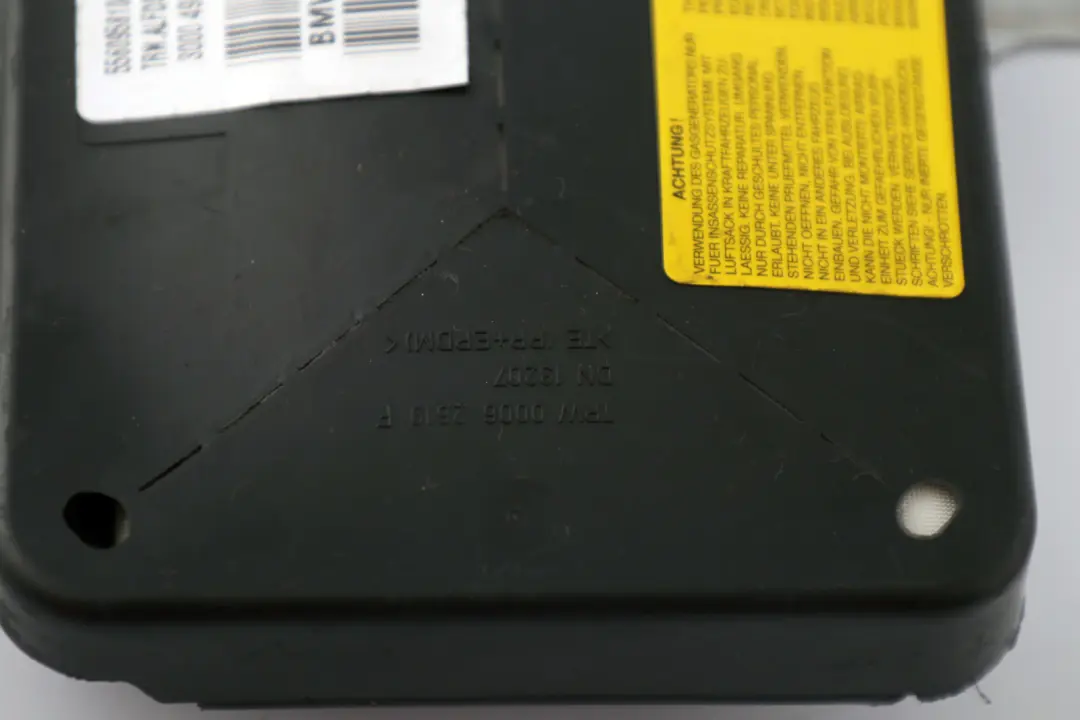 Left Front Door Air Bag Module N/S to BMW X5 Series E53 Passenger with Part number 7037233 BMW X5 Series E53 Passenger Left Front Door Air Bag Module N/S - SKU 8248611 - Part number 7037233
