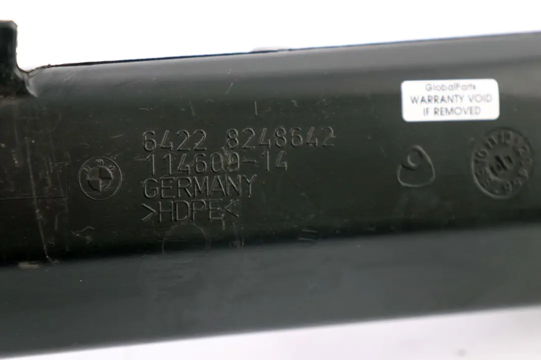 Luftkanal Fussraum Rechts für BMW E65 E66 E67 mit Teilenummer 8248642 BMW E65 E66 E67 Luftkanal Fussraum Rechts - SKU 8248642 - Teilenummer 8248642