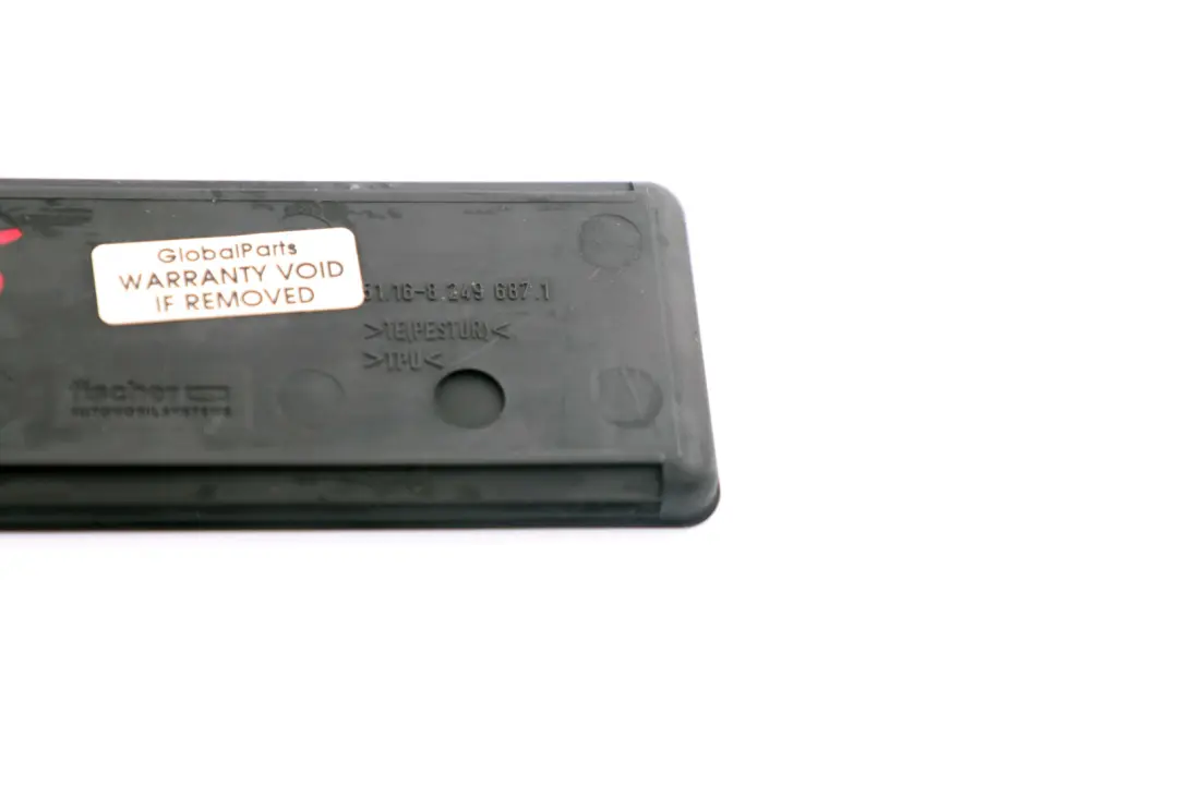 BMW X5 er E53 Einlegematte Ablageschale Mittelarmlehne - SKU 8249687 - Teilenummer 8249687