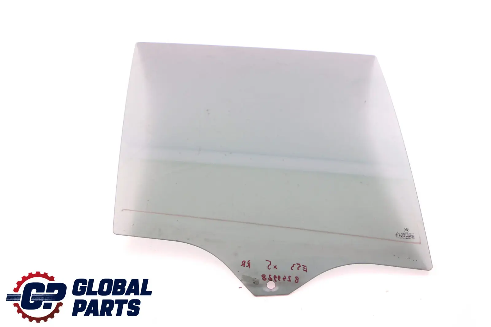 BMW X5 E53 Rear Right Door Side Window AS3 Black O/S 8249928