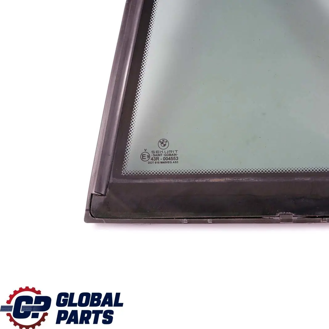 Left N/S Fixed Triangle Window Black Tinted AS3 to BMW X5 E53 1 Rear with Part number 8249929 BMW X5 E53 1 Rear Left N/S Fixed Triangle Window Black Tinted AS3 - SKU 8249929-1 - Part number 8249929