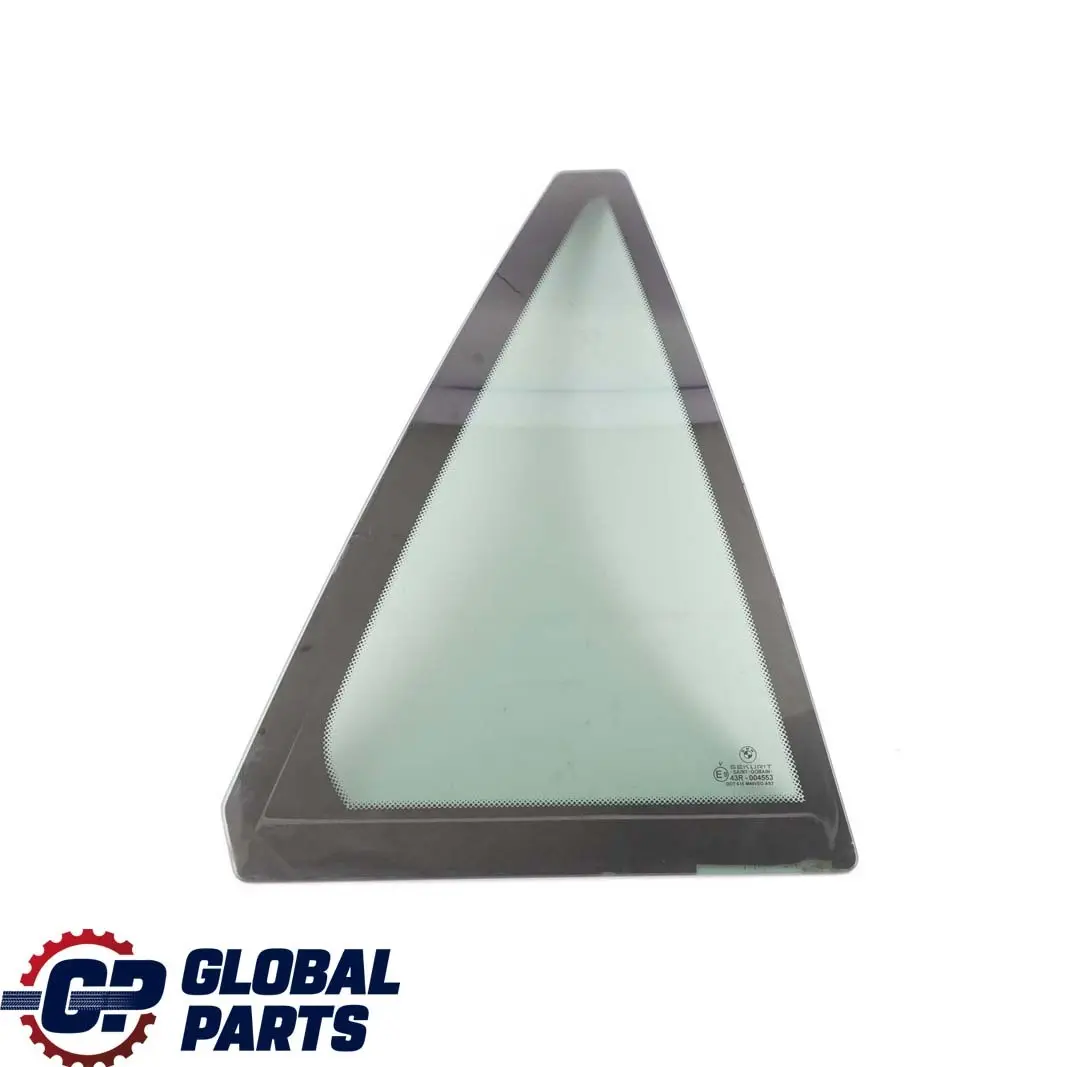 Right O/S Fixed Triangle Window Black Tinted AS3 to BMW X5 Series E53 Rear with Part number 8249930 BMW X5 Series E53 Rear Right O/S Fixed Triangle Window Black Tinted AS3 - SKU 8249930 - Part number 8249930