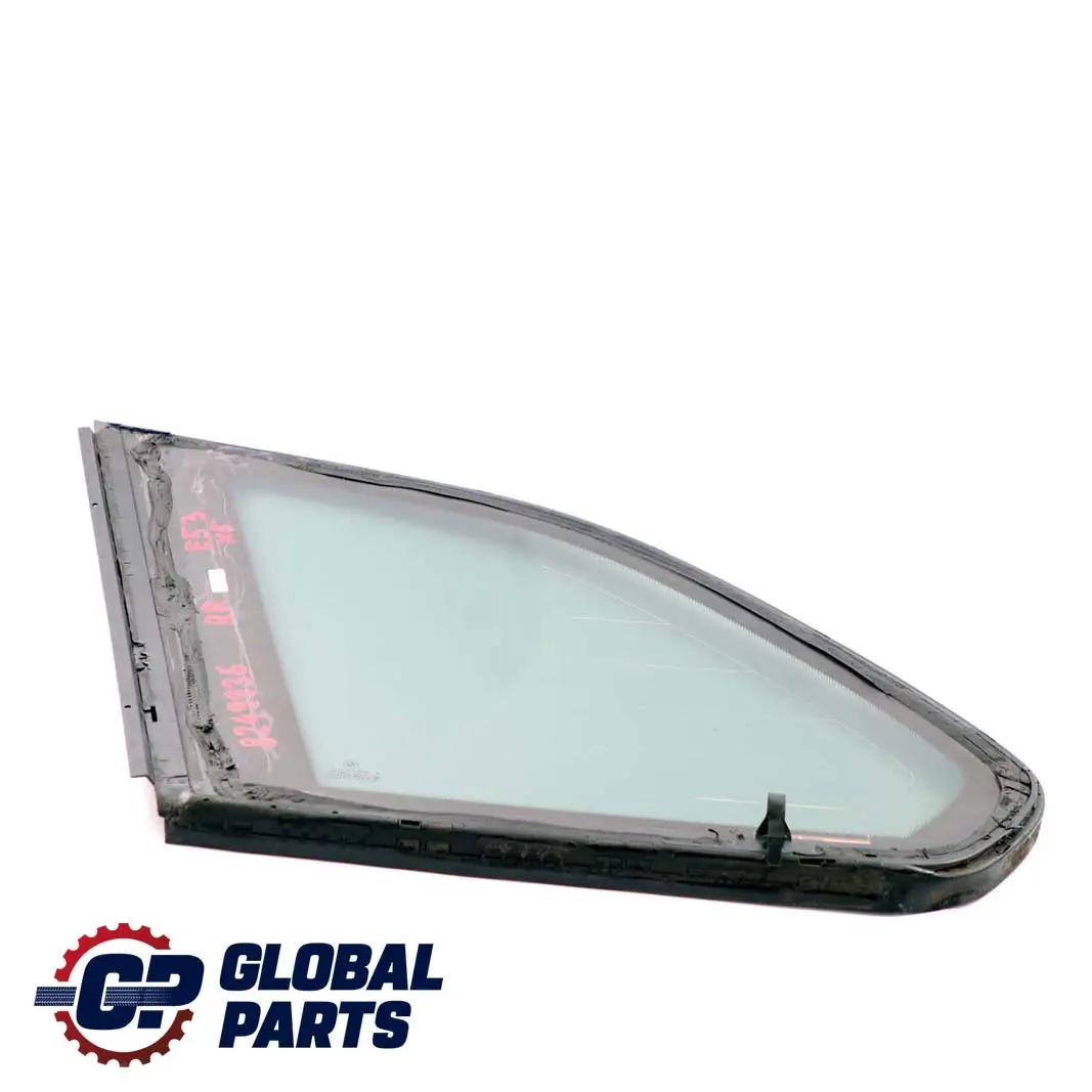 BMW X5 E53 Finestrino Nero Destra Posteriore con Guarnizione AS3 - SKU 8249936 - Numero di parte 8249936