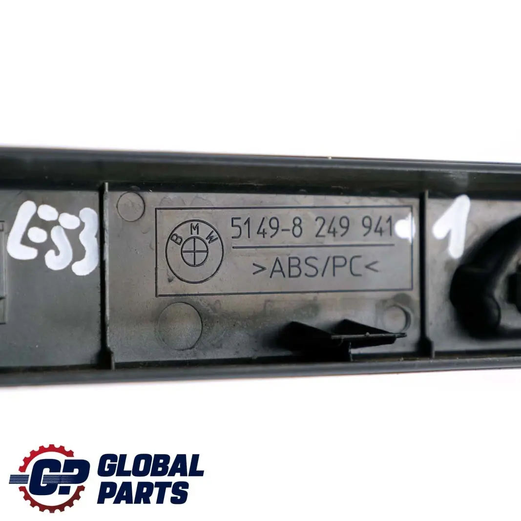 Lower Tailgate Boot Finishing Cover Sill Trim Reflection 8249941 to BMW X5 E53 with Part number 51498249941 BMW X5 E53 Lower Tailgate Boot Finishing Cover Sill Trim Reflection 8249941 - SKU 8249941-1 - Part number 51498249941