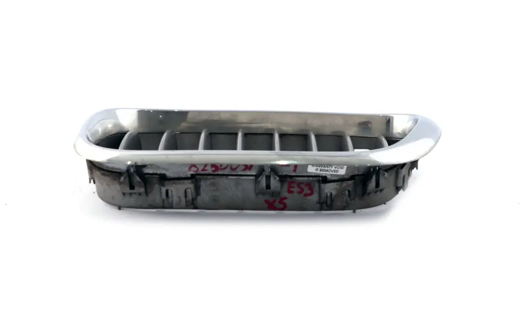 Grle Decorative Revetement Avant a Gauche Titan Chrome 8250051 pour BMW X5 E53 à propos du numéro de pièce 8247673 BMW X5 E53 Grle Decorative Revetement Avant a Gauche Titan Chrome 8250051 - SKU 8250051-1 - Numéro de pièce 8247673