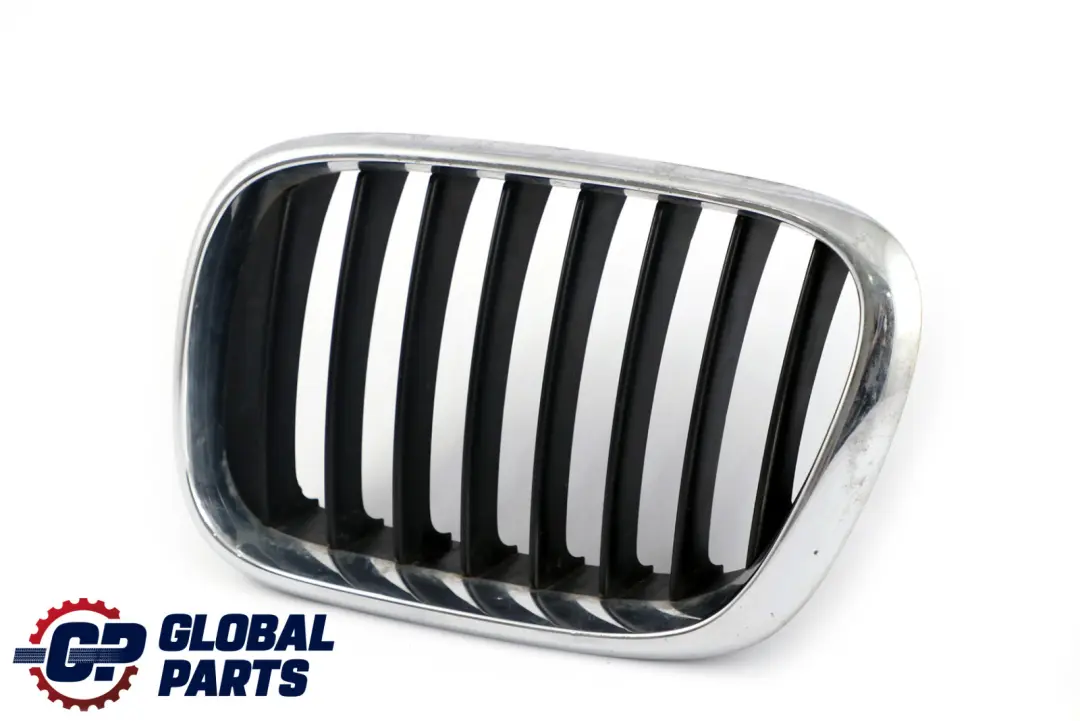 Genuine E53 Parrilla Cromada Delantera Izquierda para BMW con número de pieza 8247673 BMW Genuine E53 Parrilla Cromada Delantera Izquierda - SKU 8250051 - Número de pieza 8247673