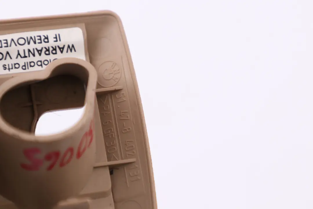 Front Left N/S Hook Roller Net Helbeige Beige to BMW X5 Series E53 with Part number 8402131 BMW X5 Series E53 Front Left N/S Hook Roller Net Helbeige Beige - SKU 8250065 - Part number 8402131